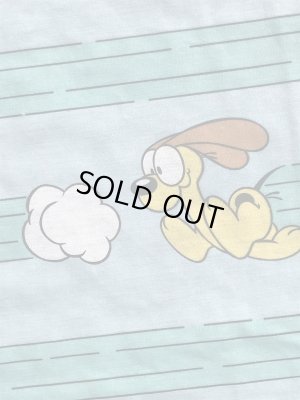 90年代のガーフィールドのビンテージのフラットシーツ