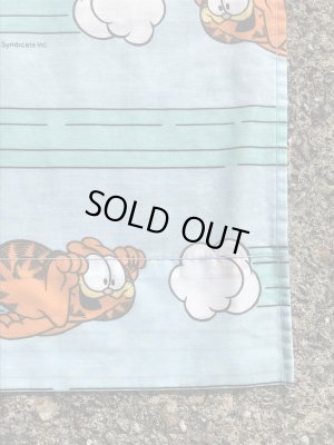 90年代のガーフィールドのビンテージのフラットシーツ