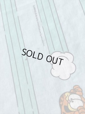 90年代のガーフィールドのビンテージのフラットシーツ