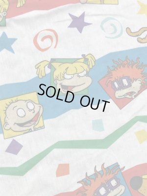 90年代のラグラッツのヴィンテージのフラットシーツ