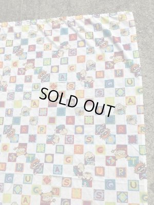 90年代のラグラッツのビンテージのフラットシーツ