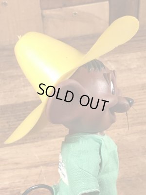 60年代のルーニーテューンズのスピーディーゴンザレスのビンテージのフィギュア