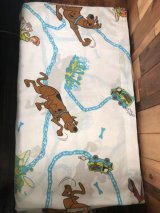 Hanna Barbera “Scooby Doo” Twin Flat Sheet　スクービードゥー　ビンテージ　フラットシーツ　90年代