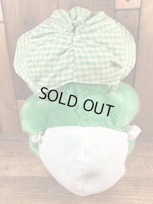 80年代のセサミストリートのオスカーのヴィンテージのぬいぐるみ