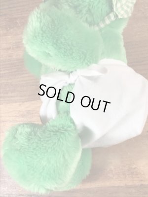 80年代のセサミストリートのオスカーのヴィンテージのぬいぐるみ