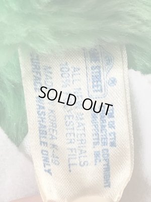 80年代のセサミストリートのオスカーのヴィンテージのぬいぐるみ