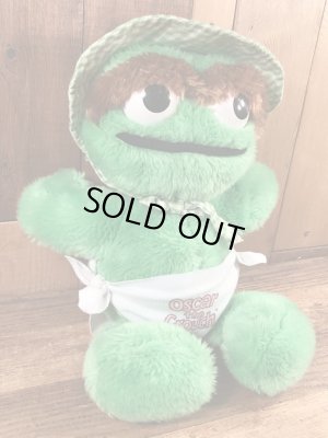 セサミストリートのオスカーのビンテージトイ