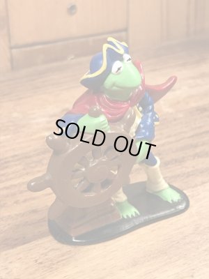 80~90年代のマペットショウのカーミットのビンテージのPVCフィギュア