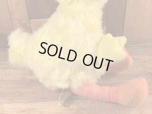 90年代のセサミストリートのビッグバードのビンテージのぬいぐるみ