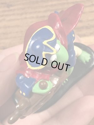 80~90年代のマペットショウのカーミットのビンテージのPVCフィギュア