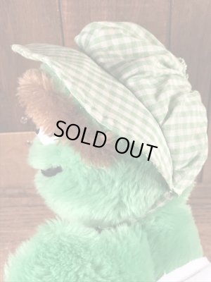 セサミストリートのオスカーのビンテージトイ