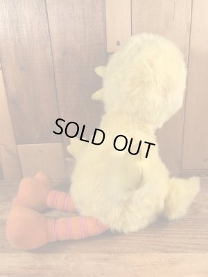 90年代のセサミストリートのビッグバードのビンテージのぬいぐるみ