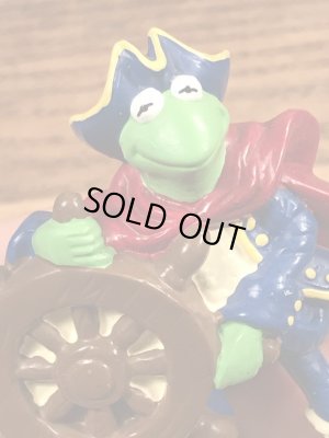 80~90年代のマペットショウのカーミットのビンテージのPVCフィギュア