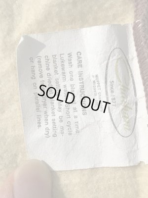 70年代のセサミストリートのヴィンテージのブランケット