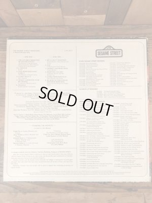 70年代のセサミストリートのヴィンテージのレコード