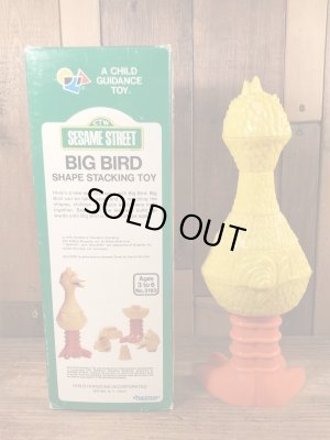 セサミストリートのビッグバードのヴィンテージのおもちゃ