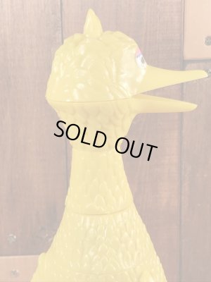 70年代のセサミストリートのビッグバードのビンテージのシャープスタッキングトイ