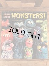 Sesame Street “Monsters!” LP Record　セサミストリート　ビンテージ　レコード　70年代