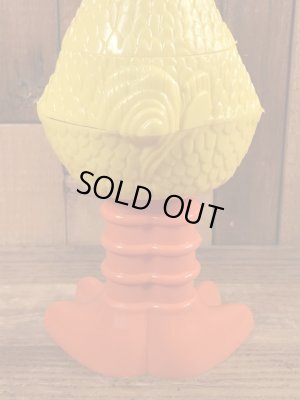 セサミストリートのビッグバードのヴィンテージのおもちゃ