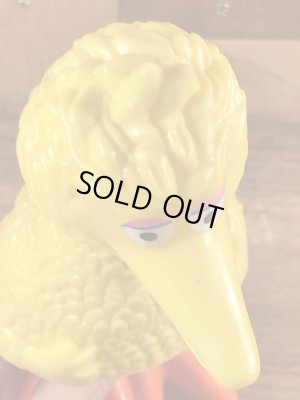 70年代のセサミストリートのビッグバードのビンテージのシャープスタッキングトイ