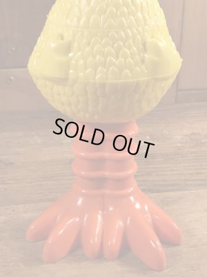 セサミストリートのビッグバードのヴィンテージのおもちゃ