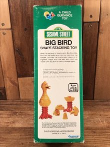 他の写真2: Sesame Street “Big Bird” Shape Stacking Toy　ビッグバード　ビンテージ　シャープスタッキングトイ　セサミストリート　70年代