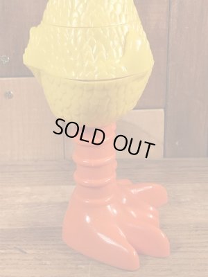 セサミストリートのビッグバードのヴィンテージのおもちゃ