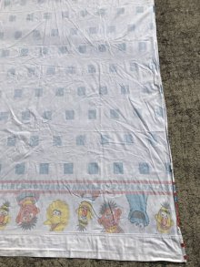 他の写真2: Sesame Street “Alphabet” Flat Sheet　セサミストリート　ビンテージ　フラットシーツ　80年代~