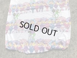 80年代のマペットショウのカーミットとミスピギーのビンテージのボックスシーツ