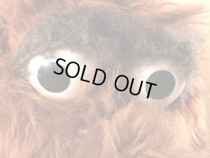 70年代のセサミストリートのスナッフィーのビンテージのぬいぐるみ