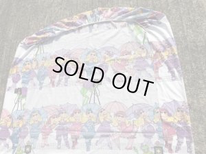 80年代のマペットショウのカーミットとミスピギーのビンテージのボックスシーツ