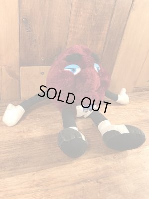 80年代のカリフォルニアレーズンのビンテージのぬいぐるみ