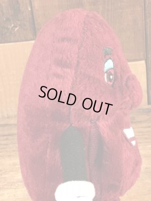 カリフォルニアレーズンのビンテージのぬいぐるみ