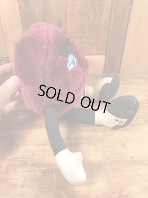 80年代のカリフォルニアレーズンのビンテージのぬいぐるみ