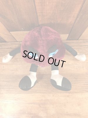 80年代のカリフォルニアレーズンのビンテージのぬいぐるみ