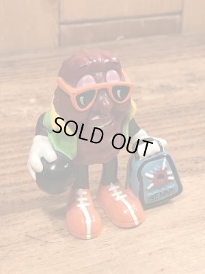 80年代のカリフォルニアレーズンのビンテージのPVCフィギュア