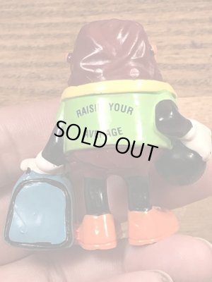 80年代のカリフォルニアレーズンのビンテージのPVCフィギュア