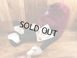 80年代のアドバタイジングキャラクターのカリフォルニアレーズンのヴィンテージのぬいぐるみ