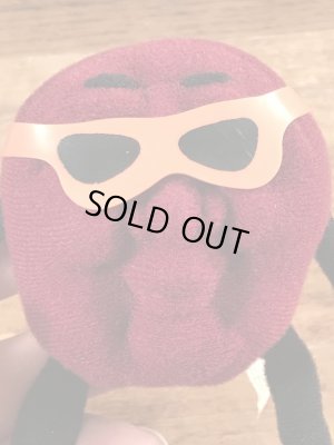 80年代のカリフォルニアレーズンのヴィンテージのベンダブルドール