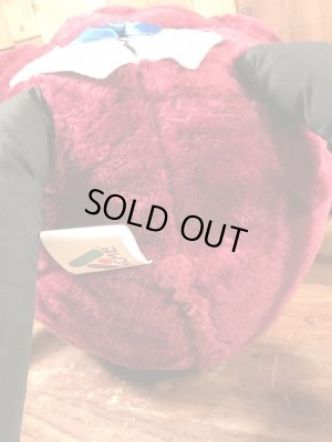 80年代のアドバタイジングキャラクターのカリフォルニアレーズンのヴィンテージのぬいぐるみ