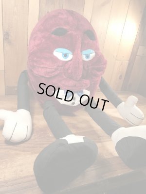 80年代のカリフォルニアレーズンのビンテージのぬいぐるみ