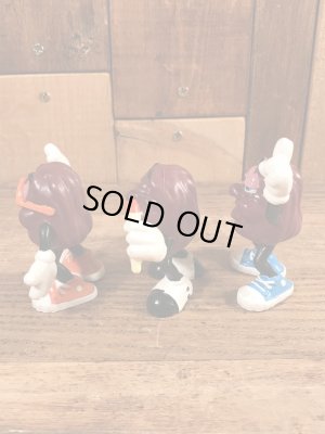 80年代のカリフォルニアレーズンのビンテージのPVCフィギュア