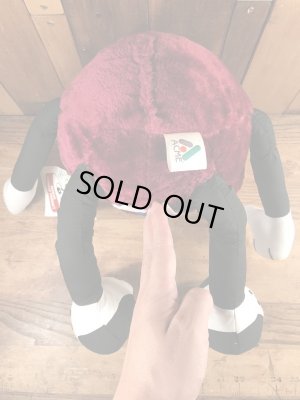 80年代のアドバタイジングキャラクターのカリフォルニアレーズンのヴィンテージのぬいぐるみ