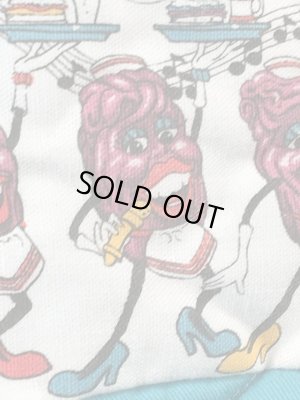 80年代のカリフォルニアレーズンのビンテージのミトン