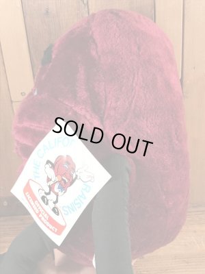 80年代のカリフォルニアレーズンのビンテージのぬいぐるみ