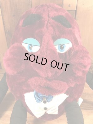 80年代のカリフォルニアレーズンのビンテージのぬいぐるみ