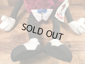 80年代のアドバタイジングキャラクターのカリフォルニアレーズンのヴィンテージのぬいぐるみ