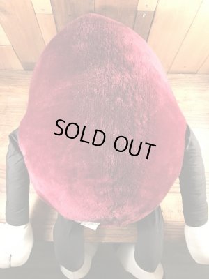 アドバタイジングキャラクターのカリフォルニアレーズンのヴィンテージのぬいぐるみ