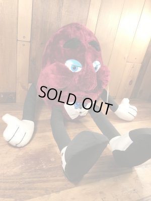 80年代のカリフォルニアレーズンのビンテージのぬいぐるみ