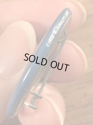 80年代のマクドナルドのマックトゥナイトのビンテージの缶バッジ